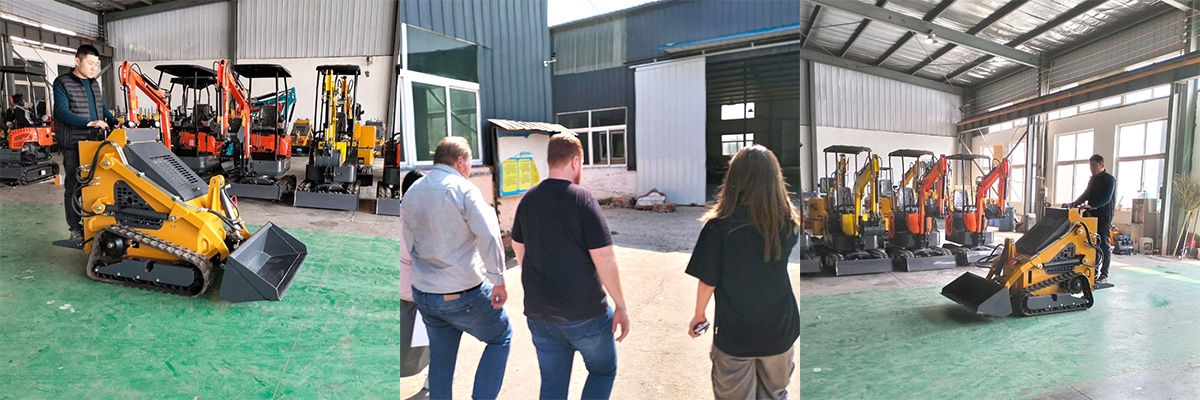 Un client brésilien visite l'usine de machines lourdes de Kereide et signe un contrat d'achat de chargeuses compactes à chenilles. Un client brésilien visite l'usine de machines lourdes de Kereide et signe un contrat d'achat de chargeuses compactes à chenilles.